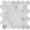 Msi Greecian White Hexagon 12 In. X 11.75 In. X 10Mm Polished Marble Mesh-Mounted Mosaic Tile, 10PK ZOR-MD-0252 - alternate 5